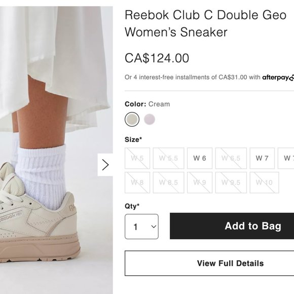 Reebok Club C Double Geo Sneaker - Picture 2 of 2